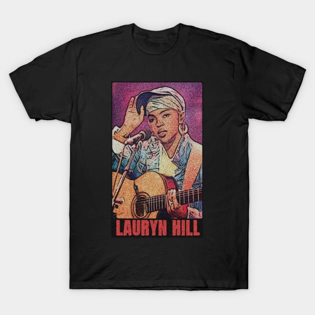 Retro lauryn hill emboss T-Shirt by 29Butterfly_Studio